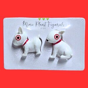 Target Dog Bullseye Mini plant figurals